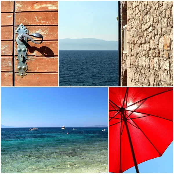 Kroatië Dalmatië Middellandse Zee foto set — Stockfoto