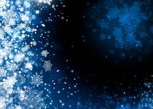 Xmas snow abstract background — Stock Photo, Image