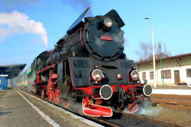 tren ile duman, Frank, Polonya Buhar