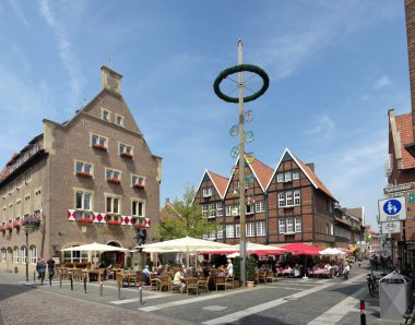 Münster, Almanya Teras