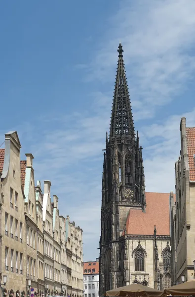 Kirche in Münster — Stockfoto