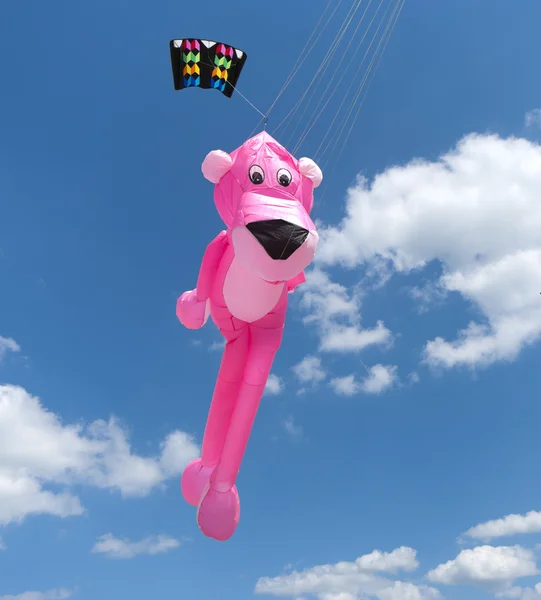 Pink panther kite — Stock Photo, Image