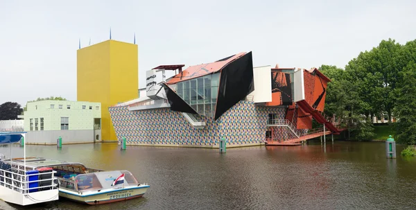 Modern építészet, Groningen, Hollandia — Stock Fotó