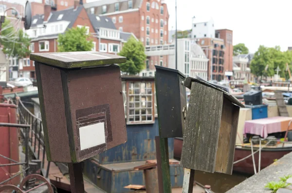 Oude postvakken — Stockfoto