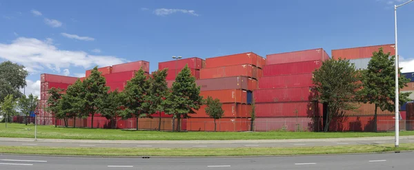 Kargo konteynerler — Stok fotoğraf