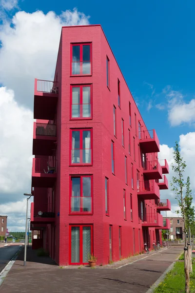 Apartamento vermelho — Fotografia de Stock