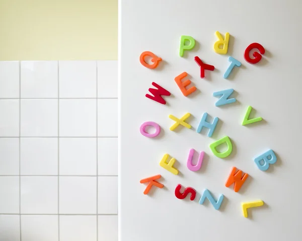 Magnetic letters — Stock Photo, Image