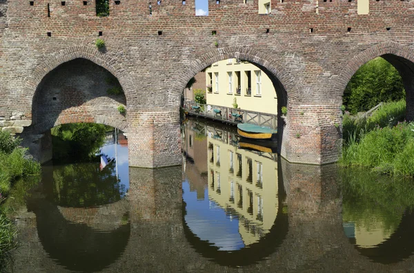 Muralla medieval de la ciudad — Foto de Stock