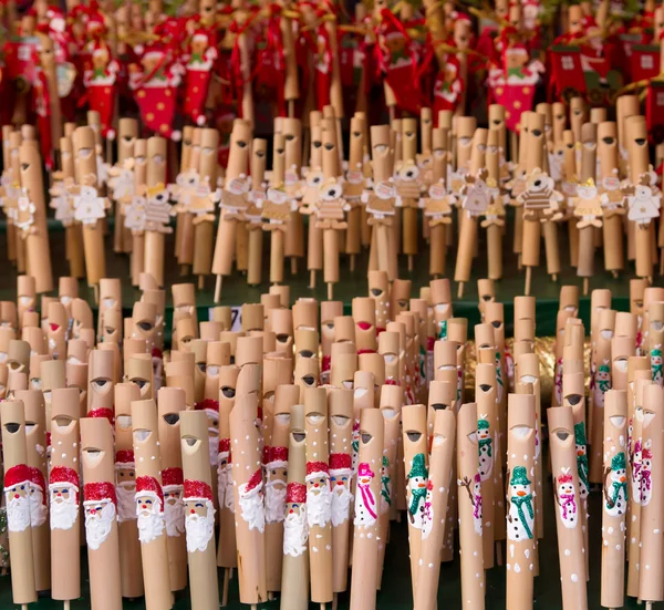 Flautas de Navidad — Foto de Stock