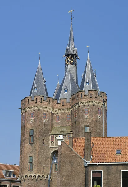 Średniowieczna wieża — Zdjęcie stockowe