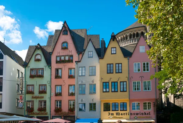 Färgglada hus — Stockfoto