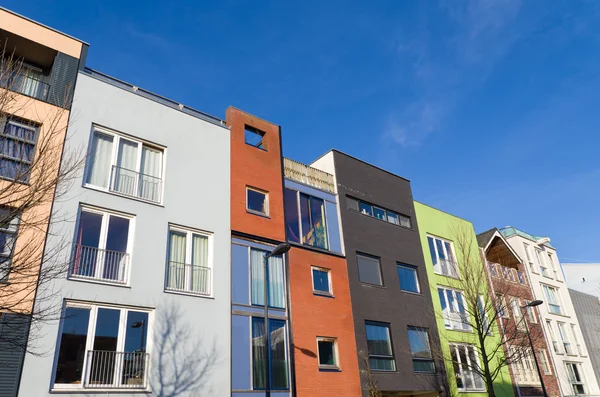 Färgglada hus — Stockfoto