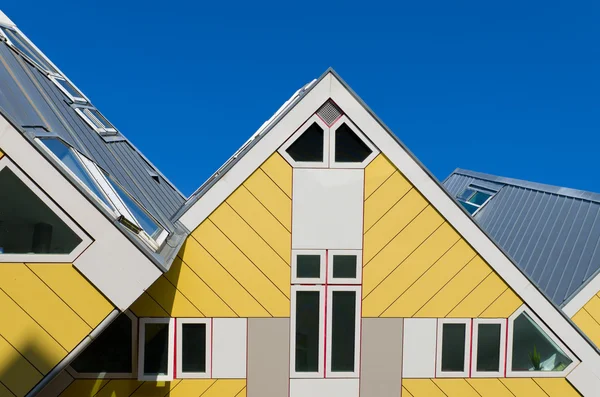 Arquitetura moderna em rotterdam — Fotografia de Stock