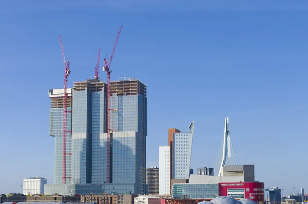 Skyline van Rotterdam — Stockfoto