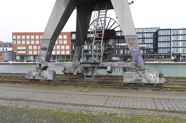 Harbor crane — Stock Photo, Image