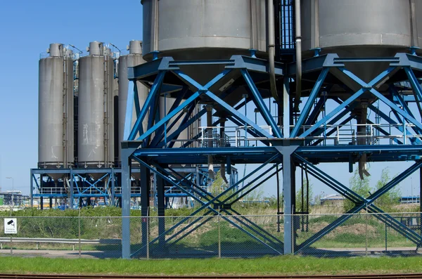 Industrial silos — Stock Photo, Image