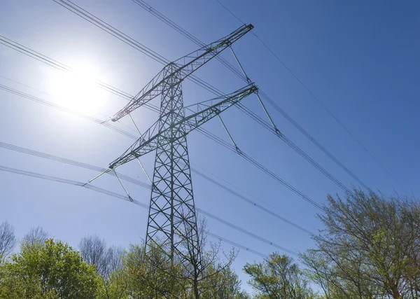 Pilão de eletricidade — Fotografia de Stock