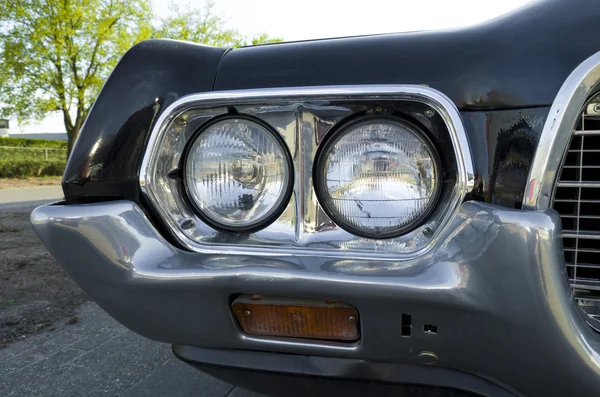 Headlights of car — Stock Photo, Image