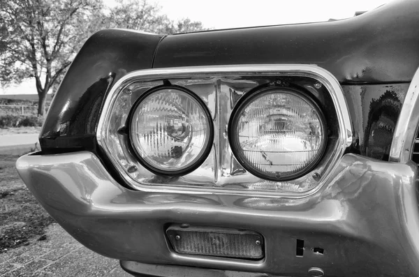 Headlights of car — Stock Photo, Image