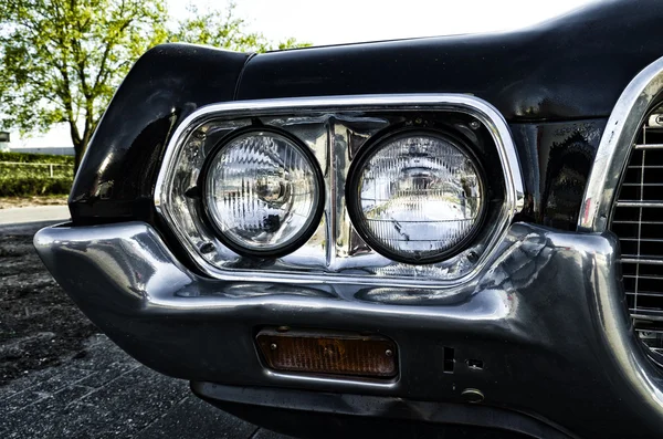 Headlights of car — Stock Photo, Image