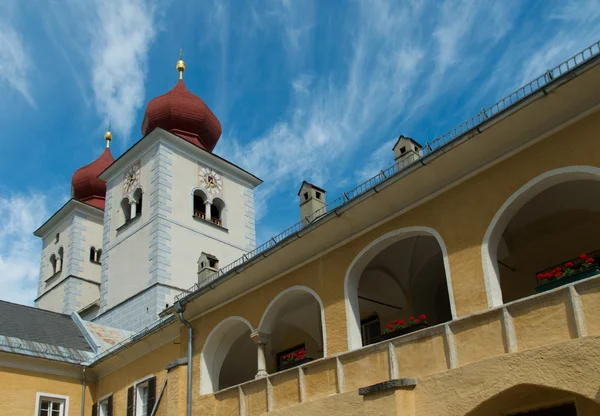 Igreja em millstatt, Áustria — Fotografia de Stock