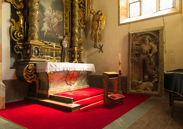 Kerk interieur — Stockfoto