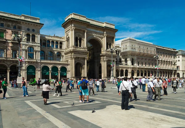 Centro comercial em Milano, Italia — Fotografia de Stock