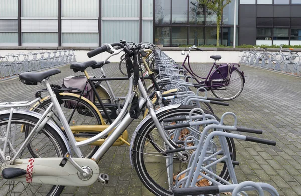 Parcheggio biciclette — Foto Stock