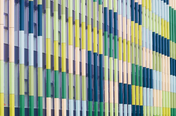 Fachada de un edificio de la escuela moderna se puede utilizar como fondo —  Fotos de Stock