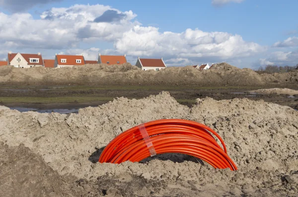 Glasvezelkabel — Stockfoto