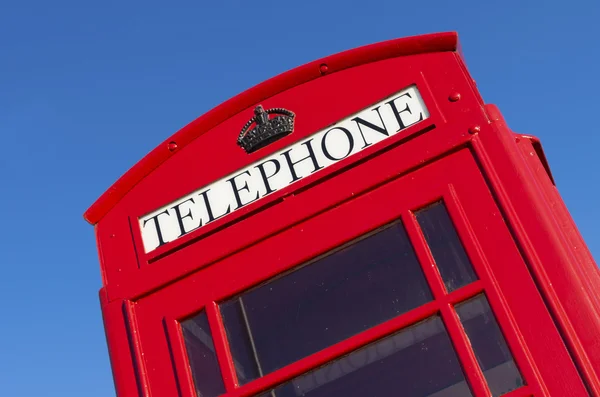 Caixa de telefone vermelho — Fotografia de Stock