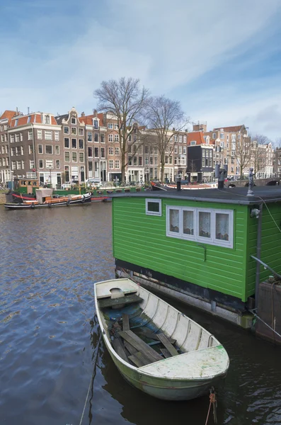 Amsterdam canal — Stock Photo, Image