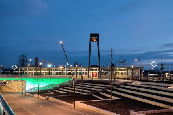 Järnvägsstation — Stockfoto