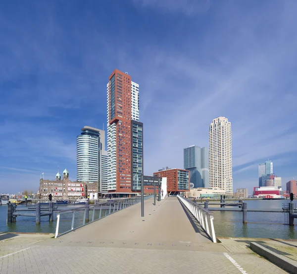 Rotterdam skyline — Stock Photo, Image