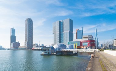 Rotterdam manzarası