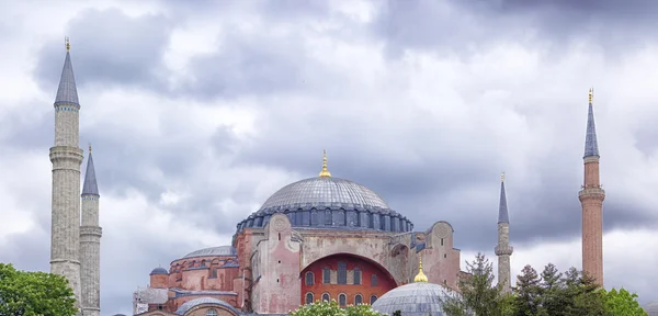 Мечеть hagia sophia в Истанбуле — стоковое фото