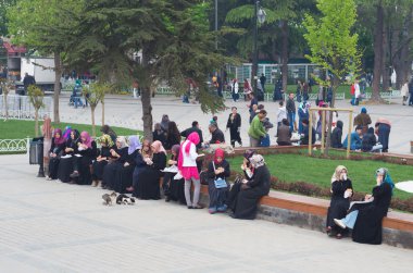 istanbul'da Müslüman kadınlar