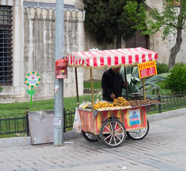 Sprzedawca w Stambule — Zdjęcie stockowe