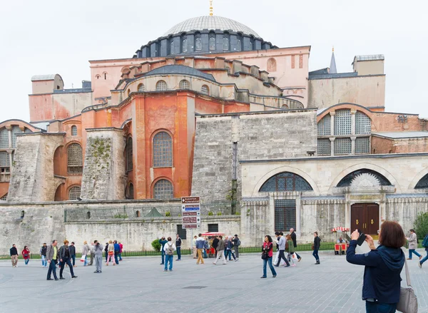 Hagia sophia mosque in istanbul — Stock Photo, Image