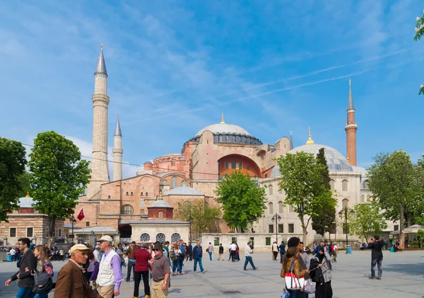 Мечеть hagia sophia в Истанбуле — стоковое фото