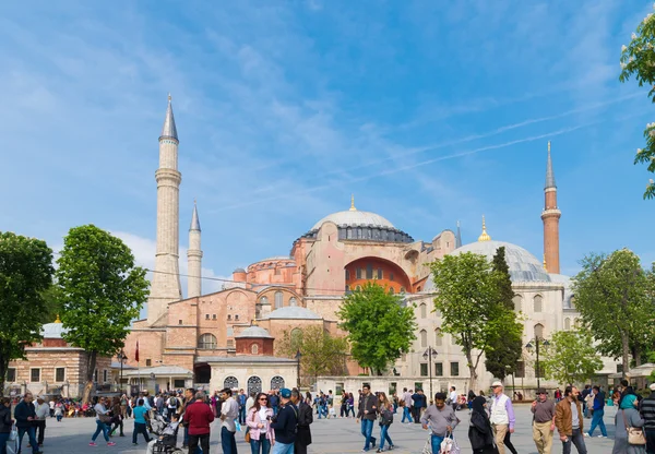 Мечеть hagia sophia в Истанбуле — стоковое фото