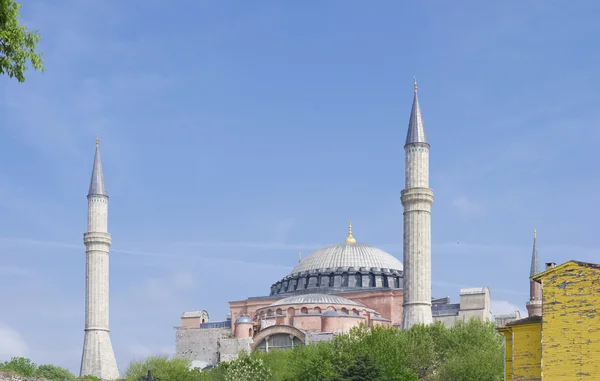 Мечеть hagia sophia в Истанбуле — стоковое фото