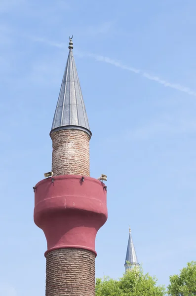 Minaret in istanbul — Stock Photo, Image