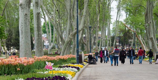 Парк в Стамбуле
