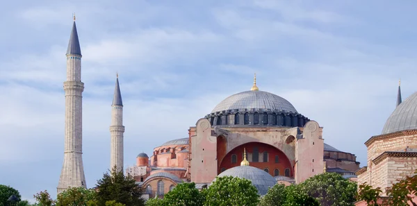 Мечеть hagia sofia в Истанбуле — стоковое фото