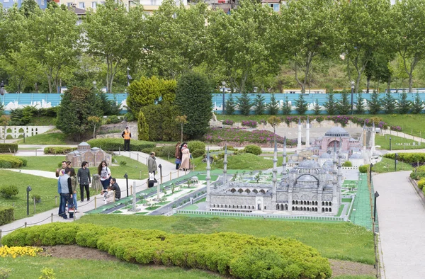 Miniaturk park in Istanbul — Stock Photo, Image