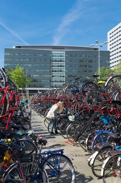 Fietsenstalling — Stockfoto