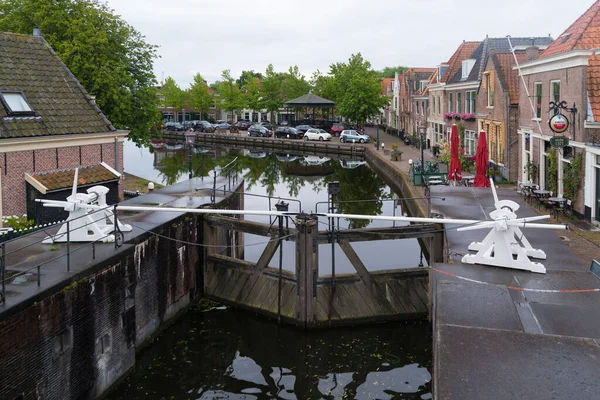 Spaarndam Small Village Province North Holland Netherlands Spaarne River Lake — Stock Photo, Image