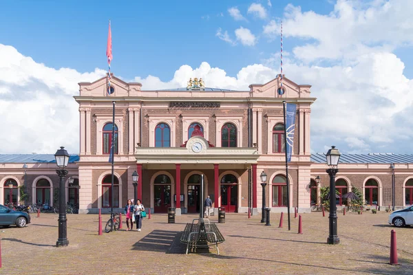 Utrecht Países Baixos Agosto 2019 Exterior Museu Ferroviário Holandês Foi — Fotografia de Stock