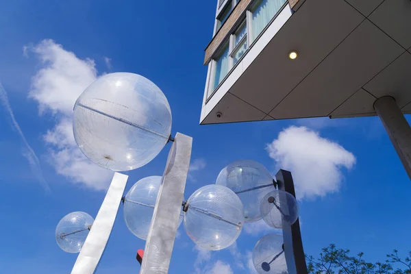 Enschede Netherlands April 2022 Arsitektur Modern Roombeek Distrik Ini Terkenal — Stok Foto